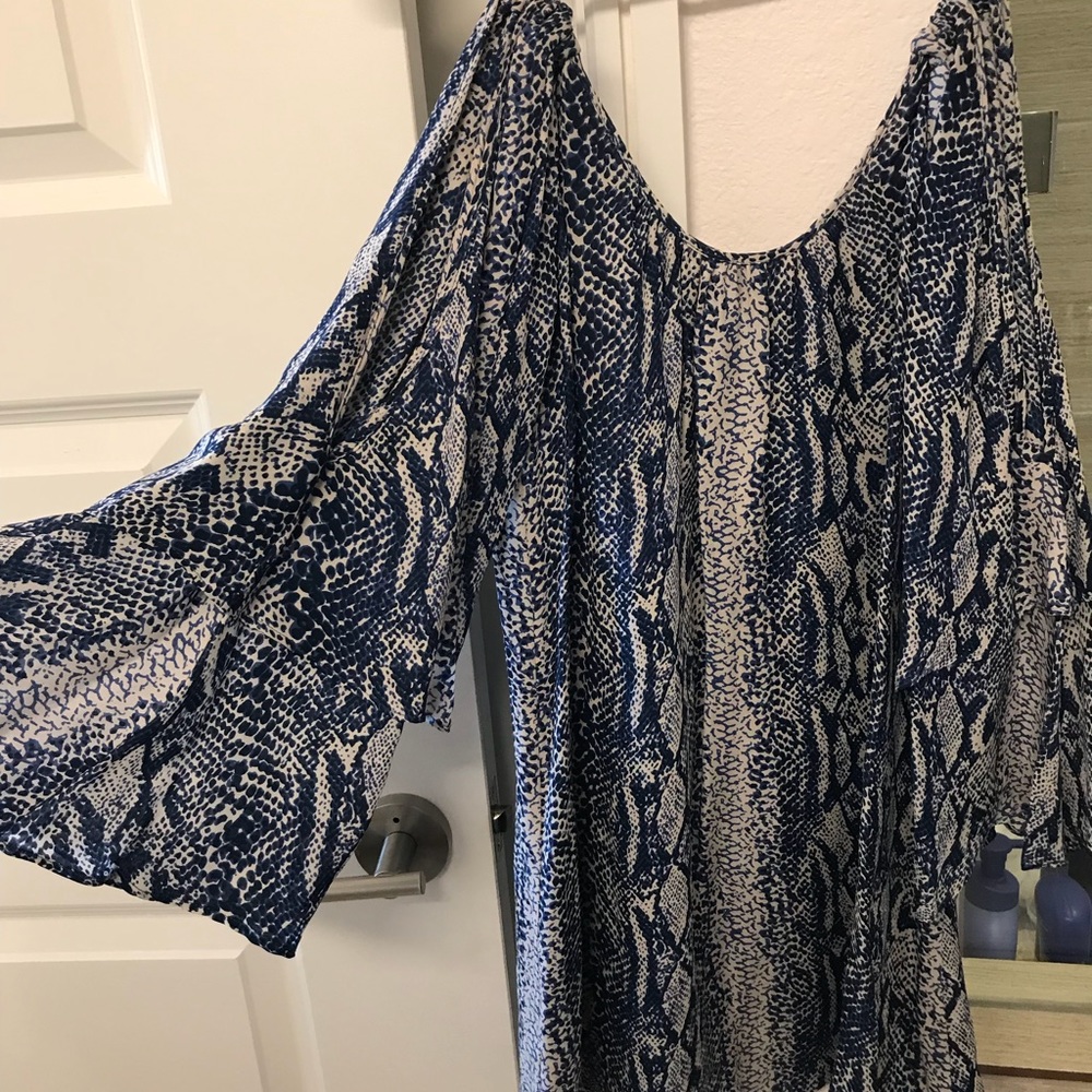 Parker snakeskin dress